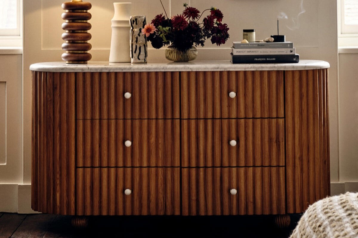 Fluted Consoles & Sideboards