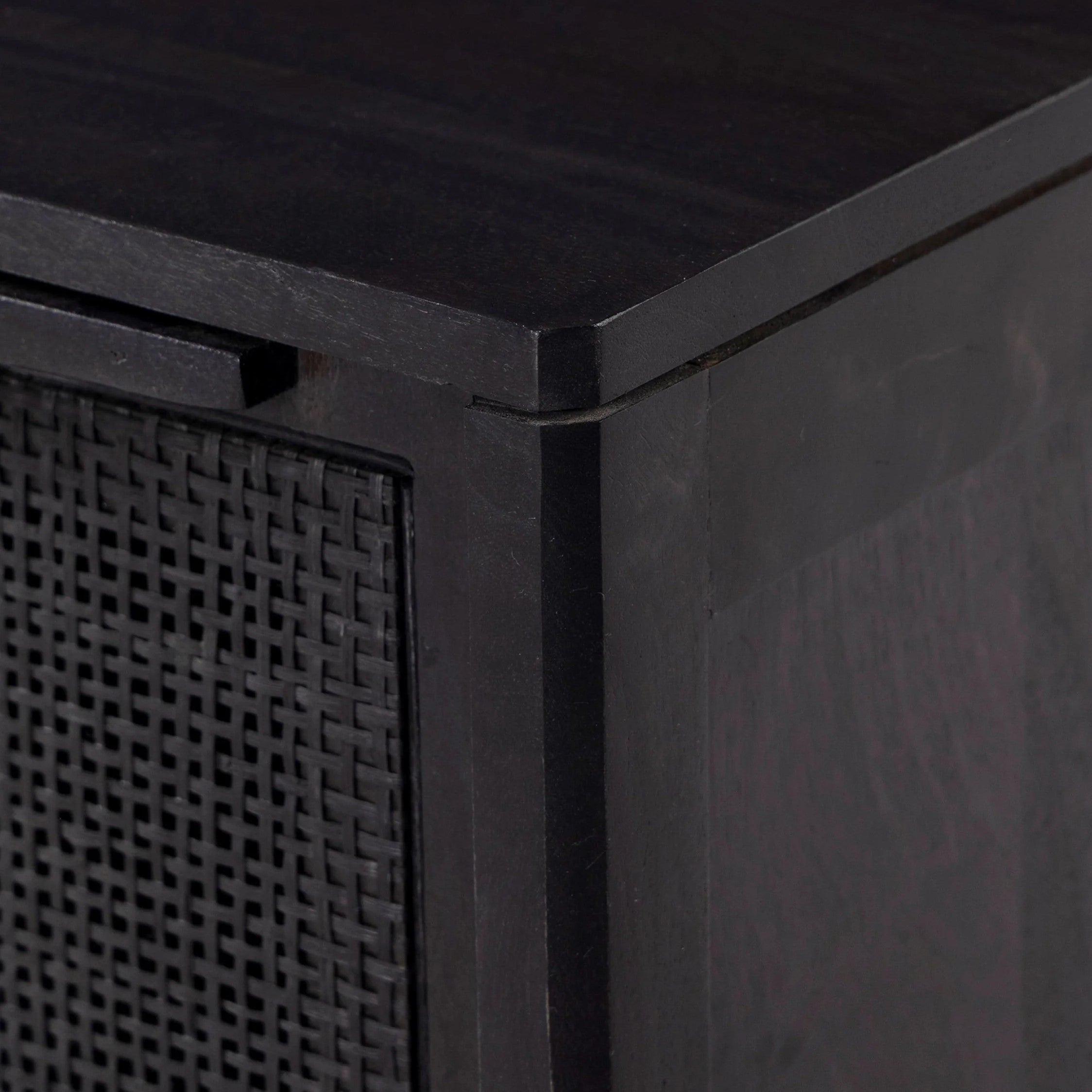 Jenneve Rattan Bedside Table