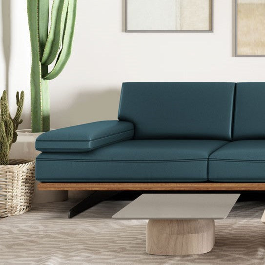 Hogwarts Leather Sofa