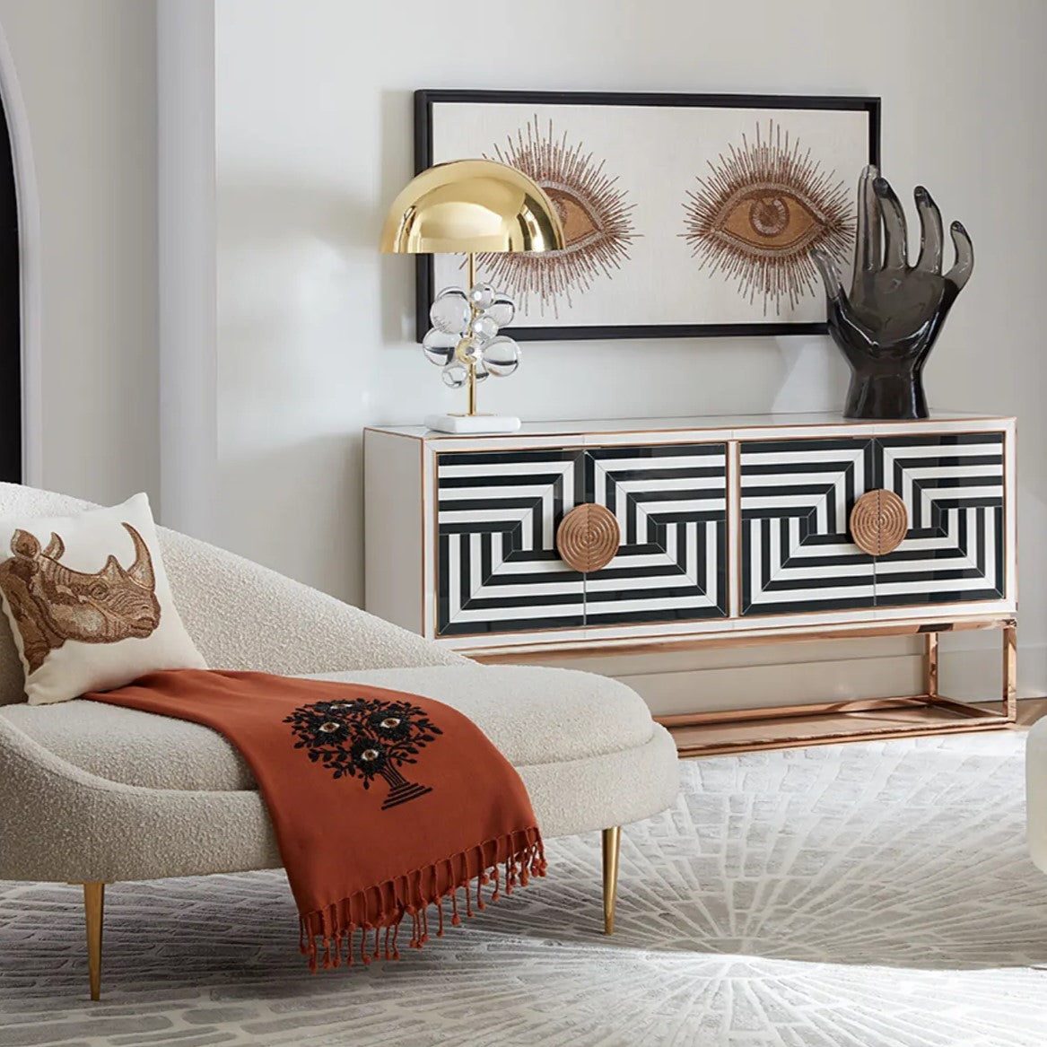 Interlace Inlay SIdeboard