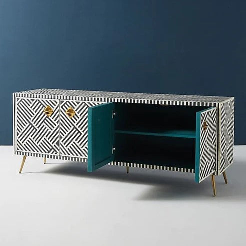 Zig Inlay Media Sideboard