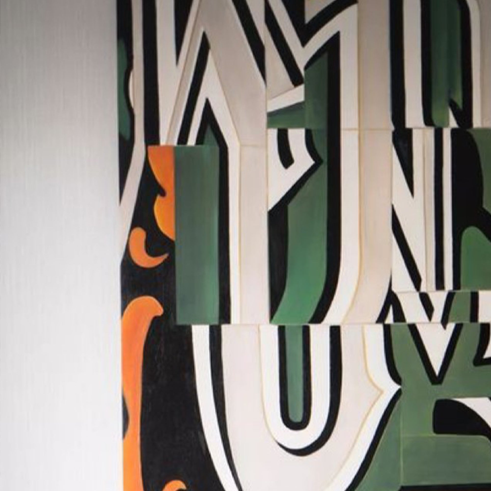 Rubix Grafiti Wall Painting