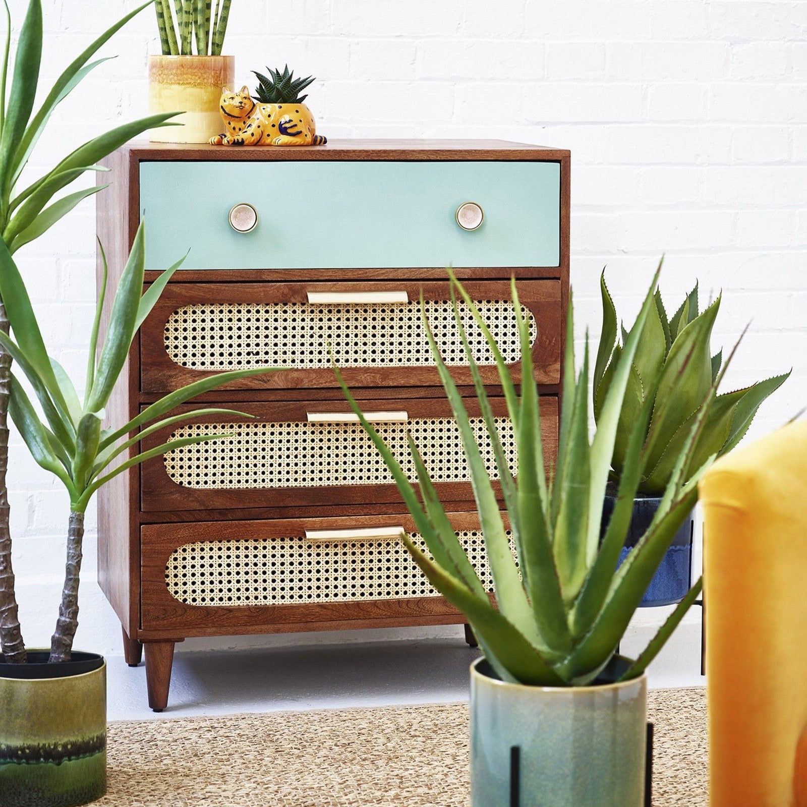 Newman's Cane Chest of Drawers