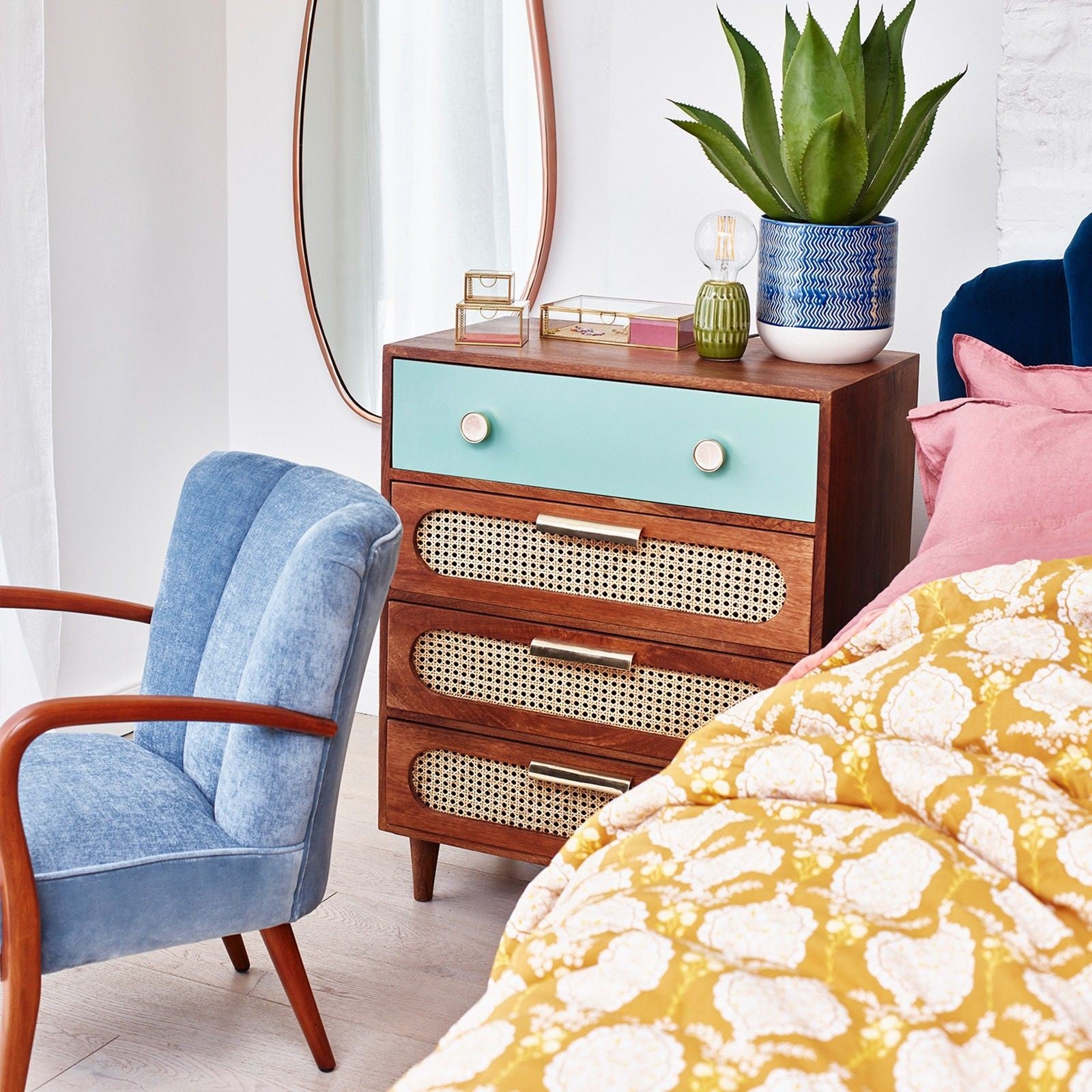 Newman's Cane Chest of Drawers