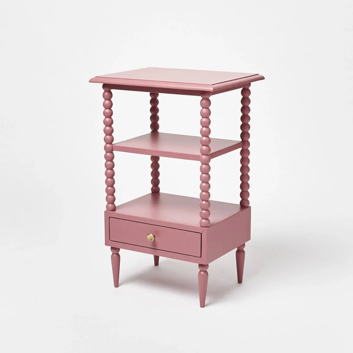 Bobbin Bedside Table