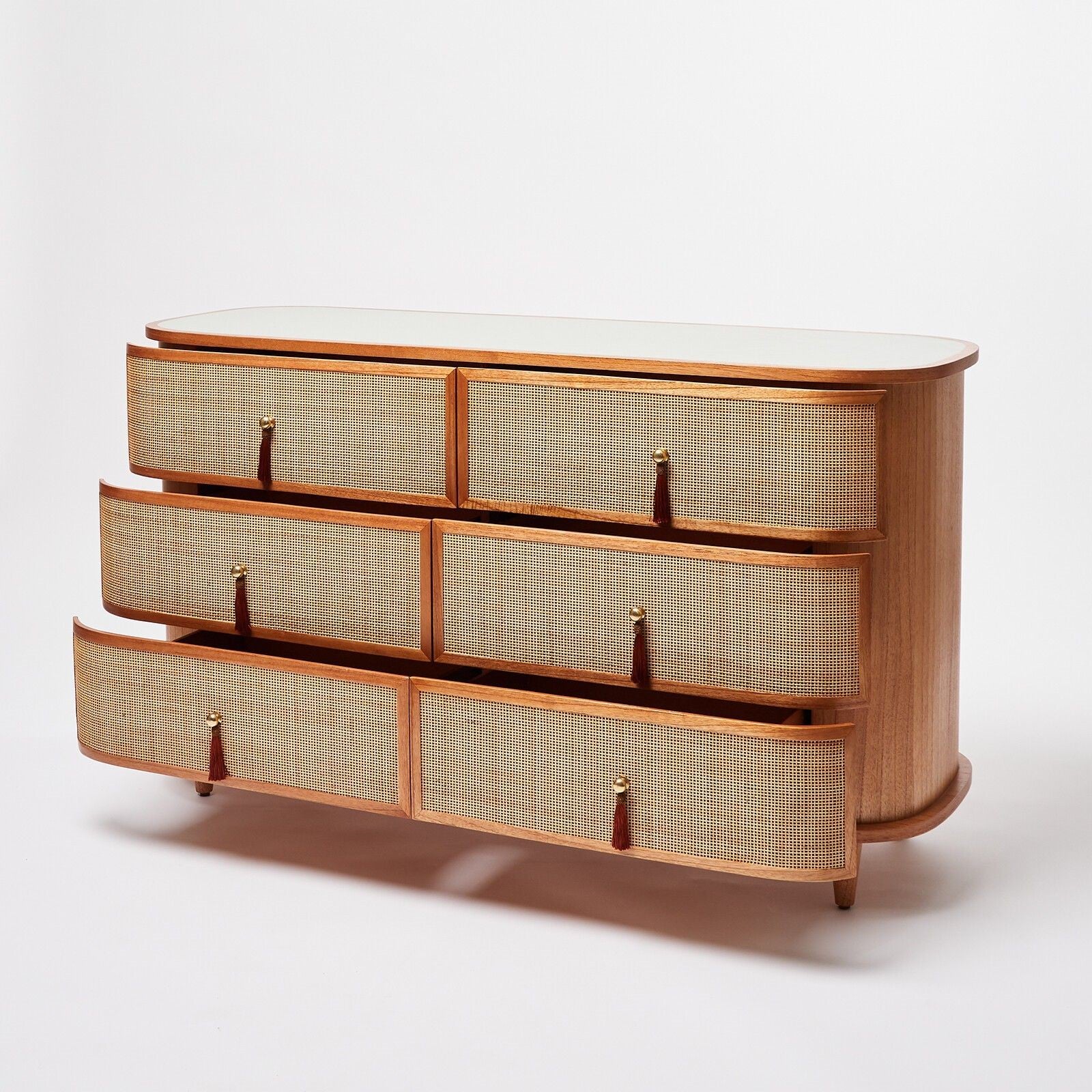 Lonobo Rattan Chest of Drawers