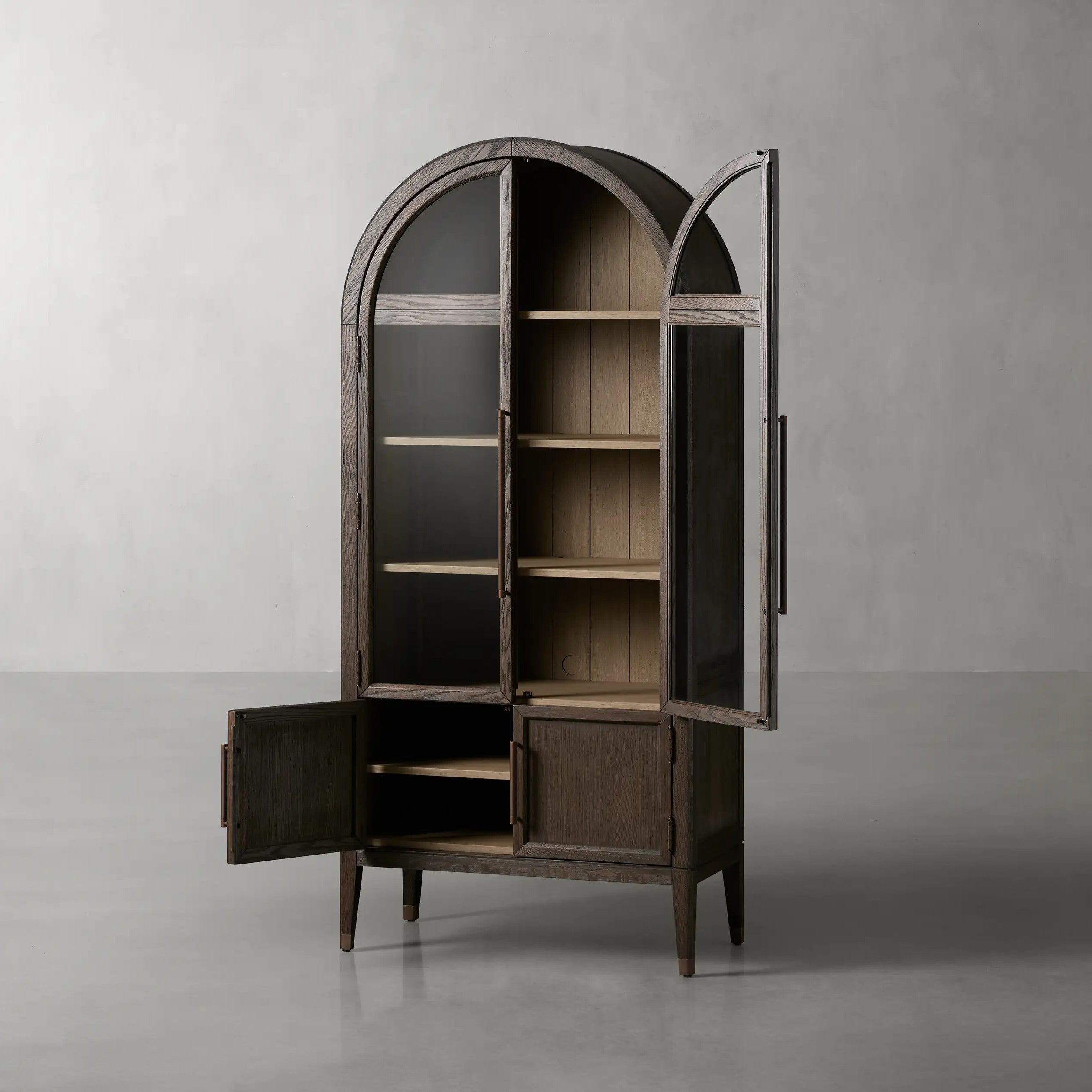 Leon Curve Cabinet