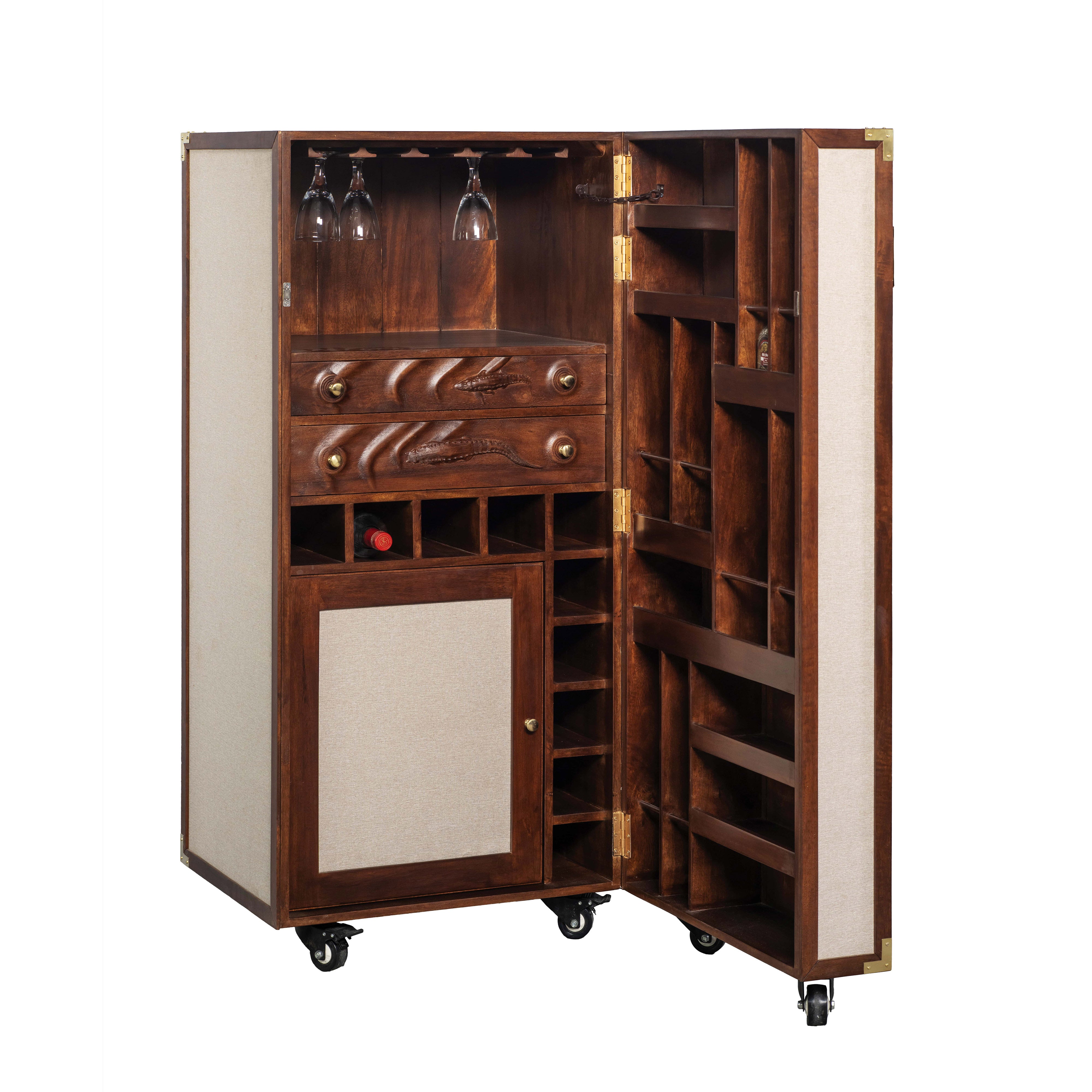 The Croc's Vault bar trunk - By Home of Chirmi