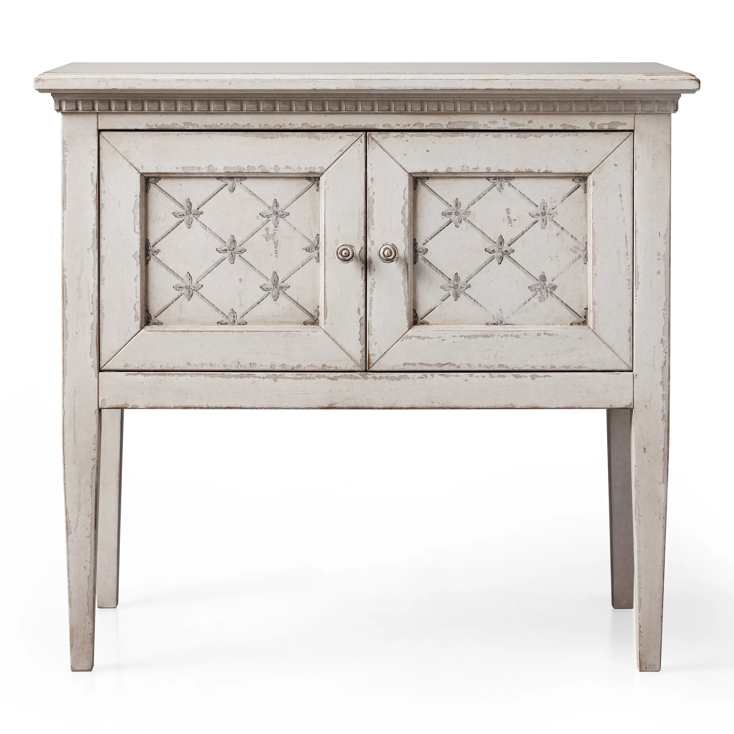 Philip Distressed Bedside Table