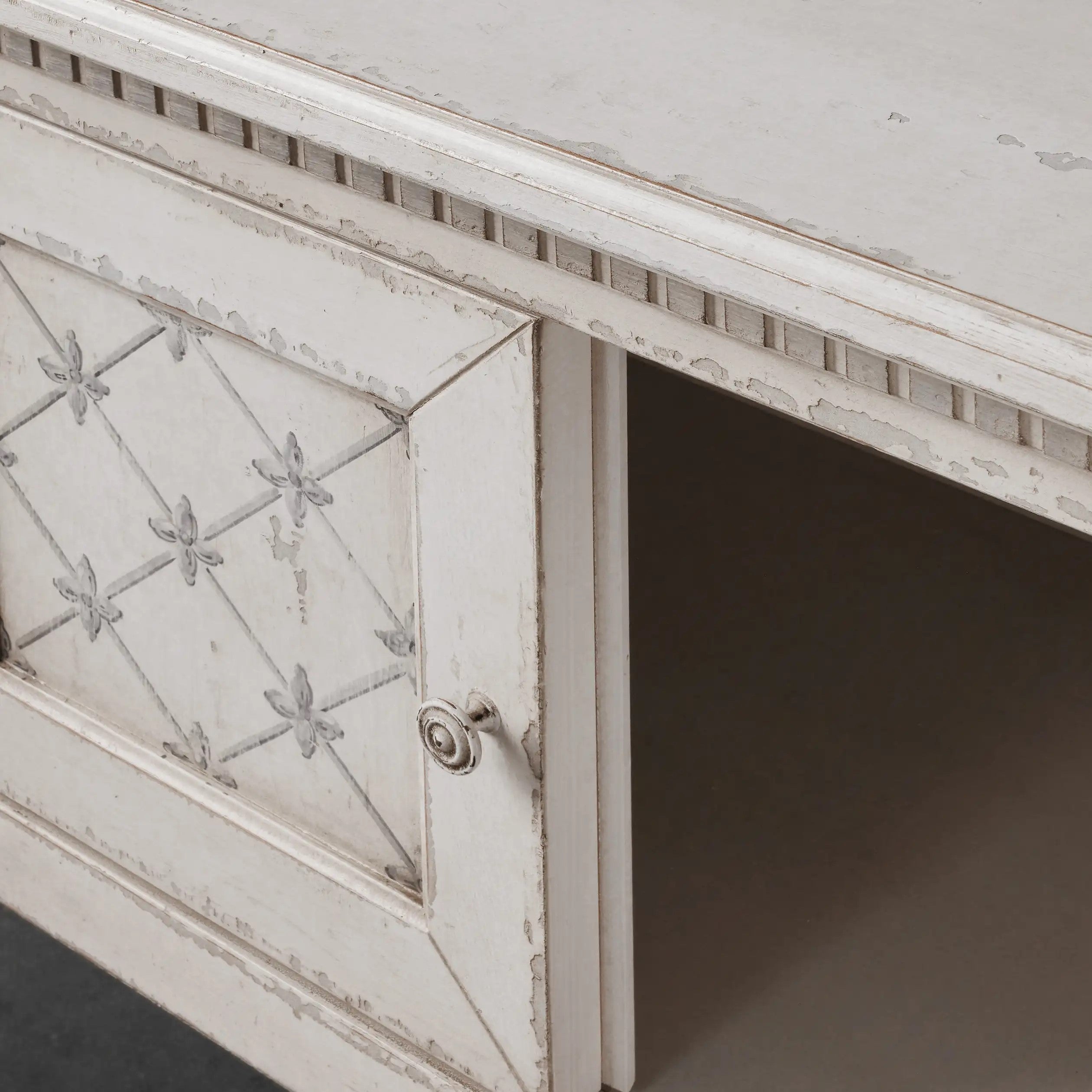 Philip Distressed Bedside Table