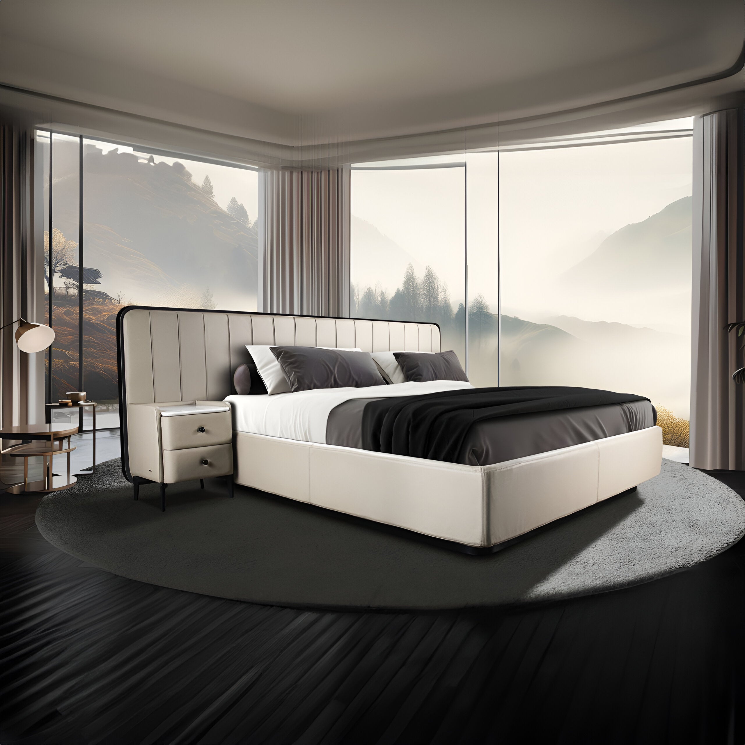 Helinski Upholstered Bed