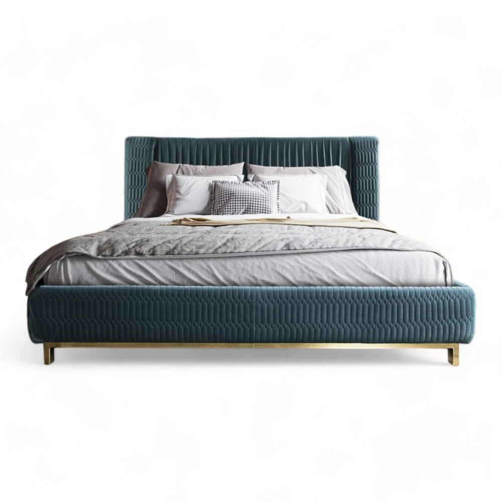 Crystal Upholstered Bed