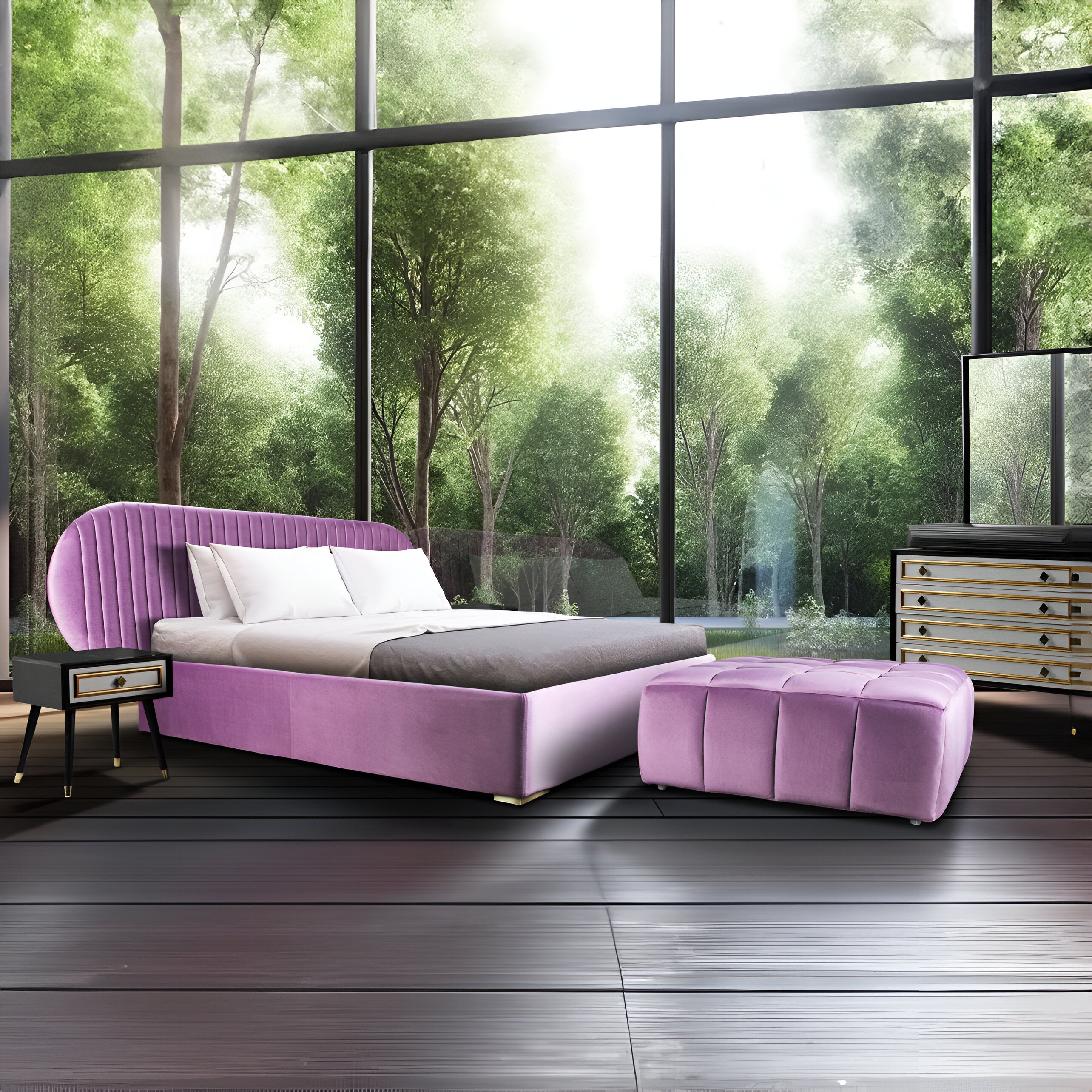 Miami Upholstered Bed