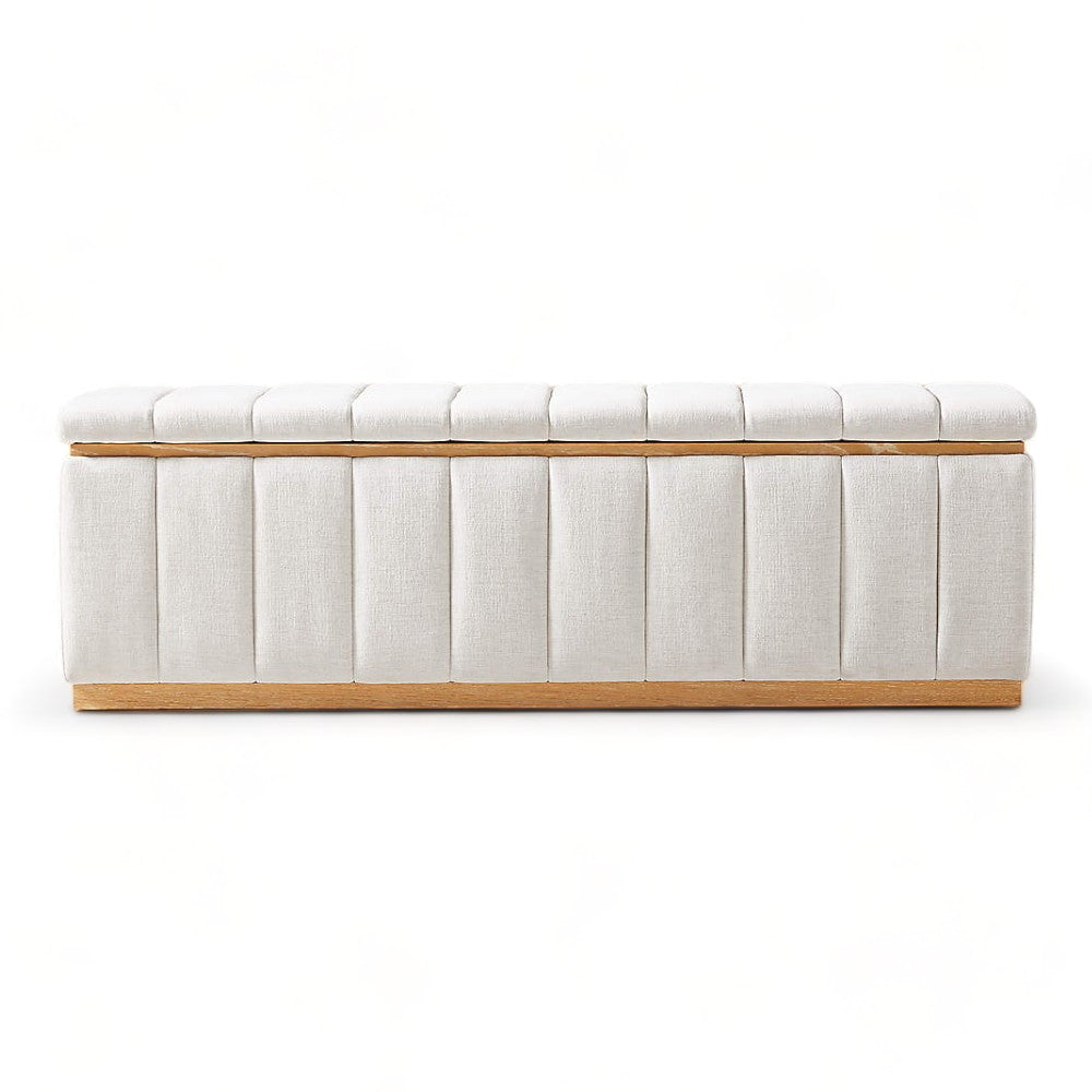 Seraphic Nook Fabric Bench