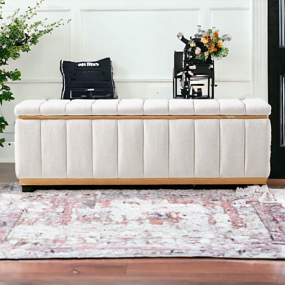 Seraphic Nook Fabric Bench