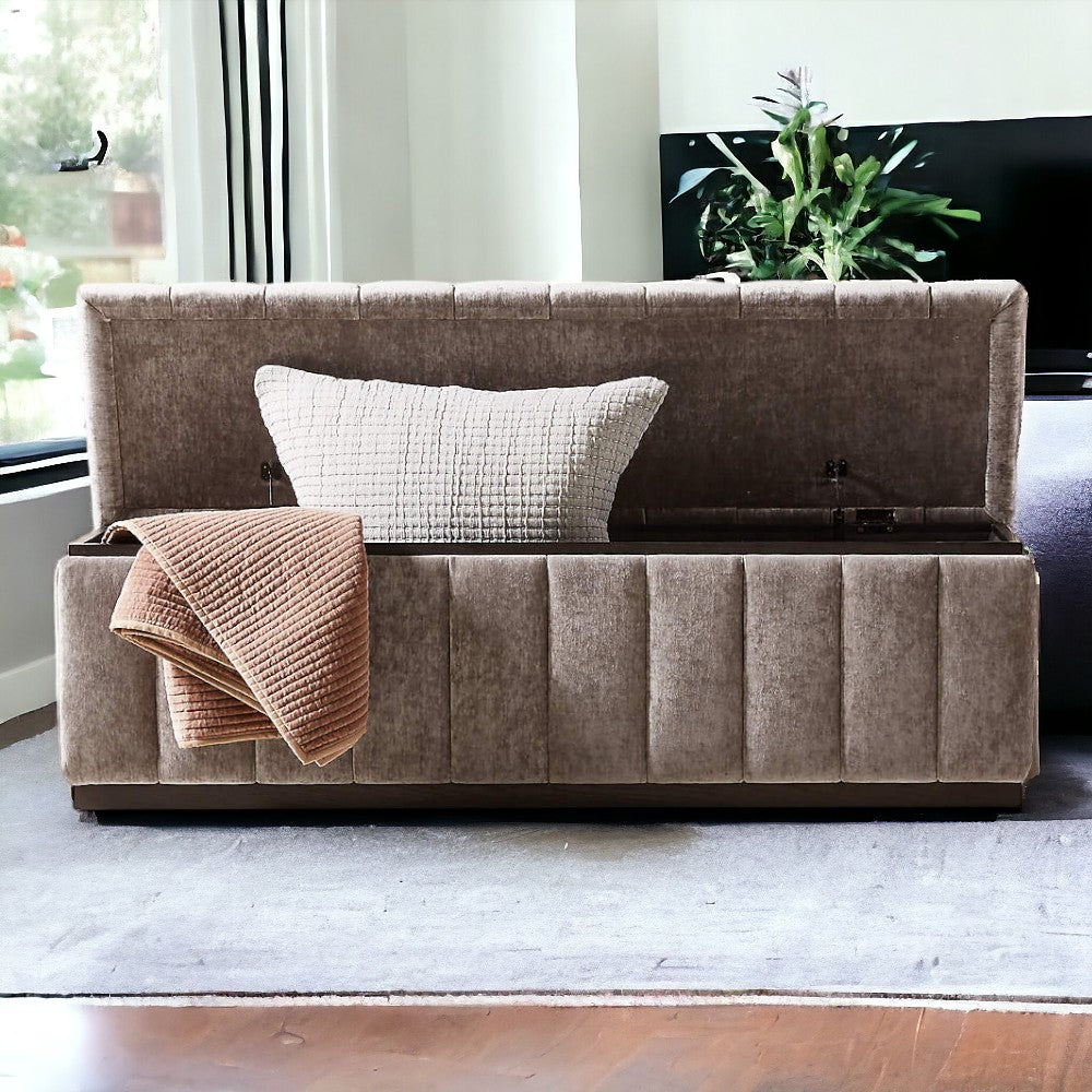 Seraphic Nook Fabric Bench