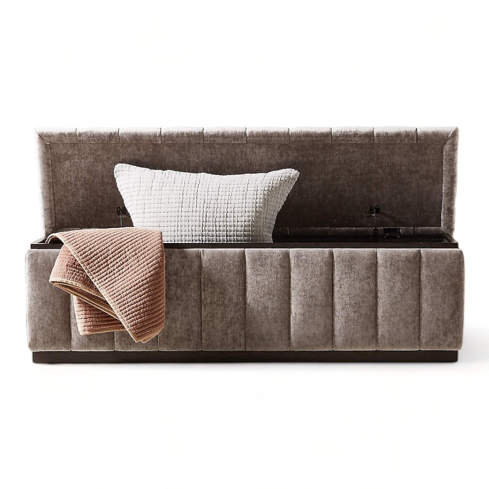 Seraphic Nook Fabric Bench