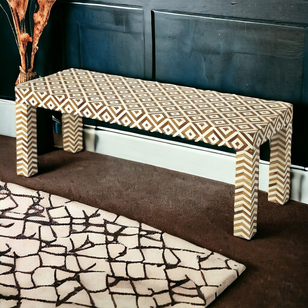 Tranquil Nook Inlay Bench