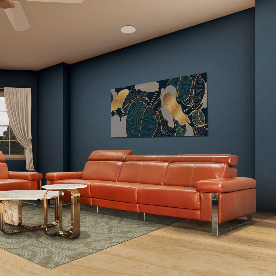 Tennison Leather Sofa