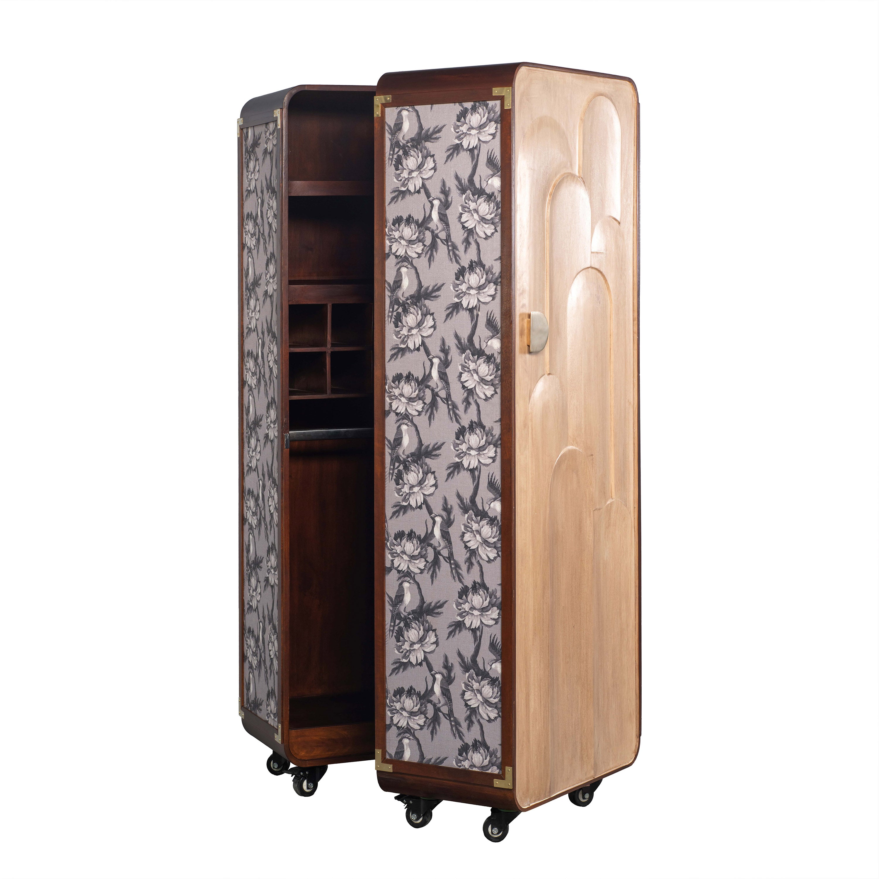 Arcadian Elegance Wardrobe Trunk - By Home of Chirmi