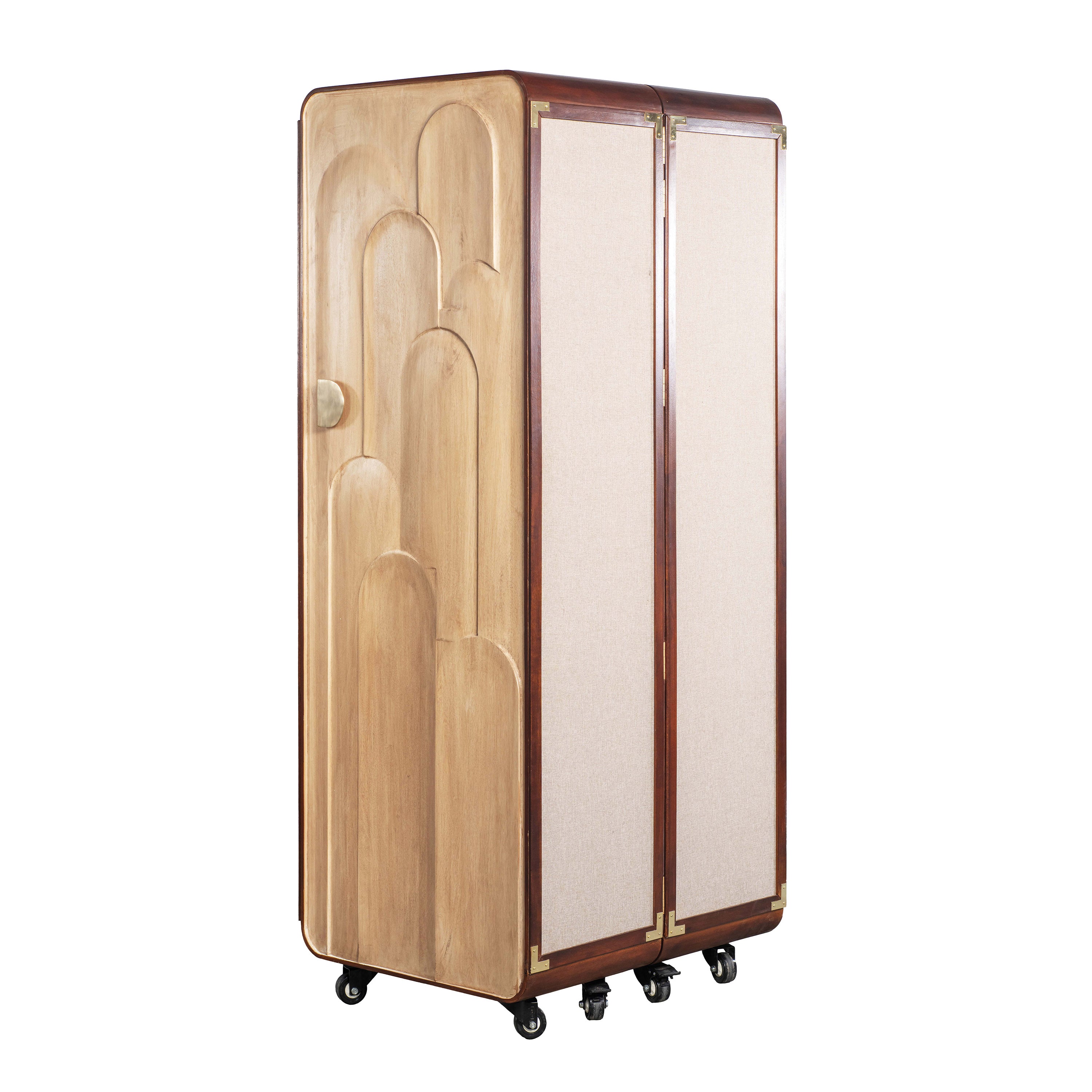 Arcadian Elegance Wardrobe Trunk - By Home of Chirmi