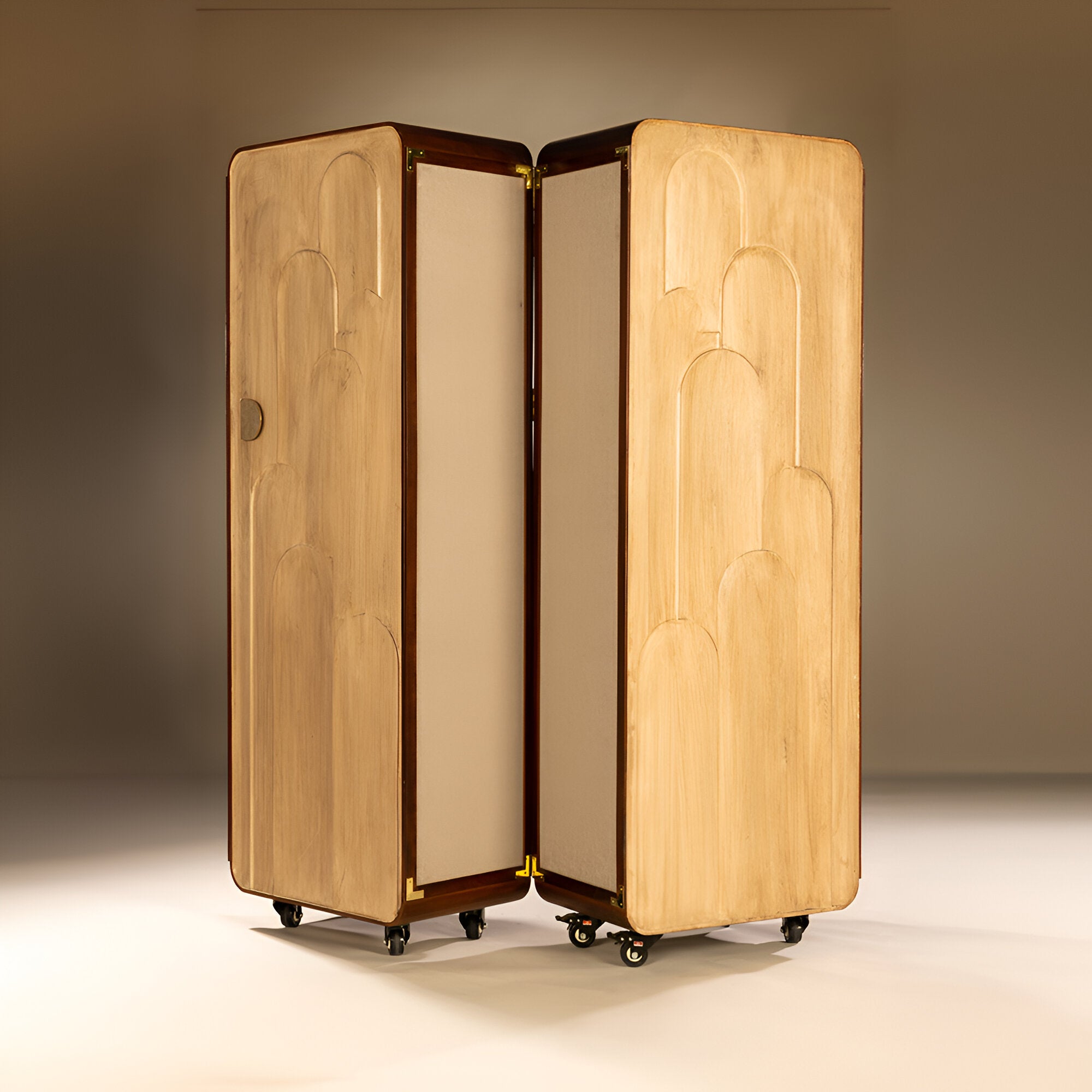 Arcadian Elegance Wardrobe Trunk - By Home of Chirmi