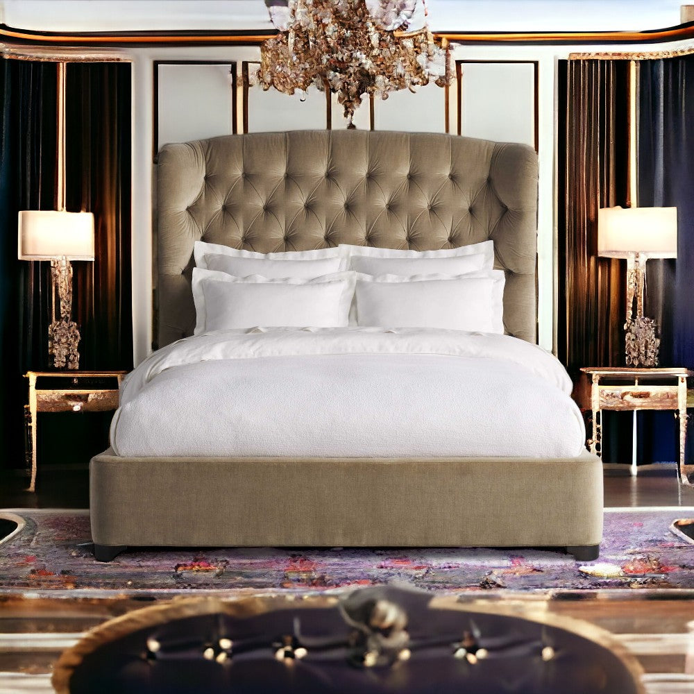 Eleganza Destiny Tufted Bed