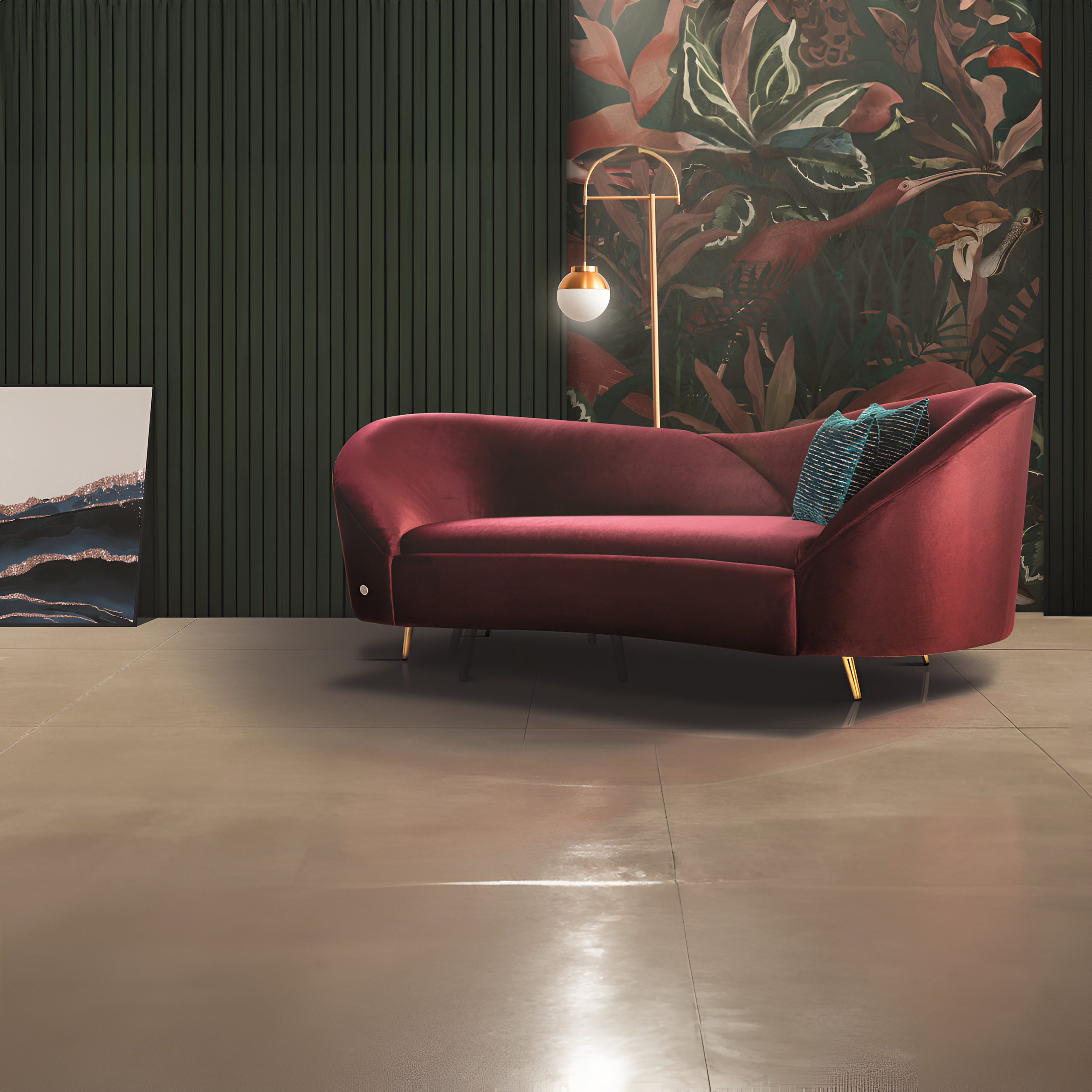 Calatrava Curved Sofa