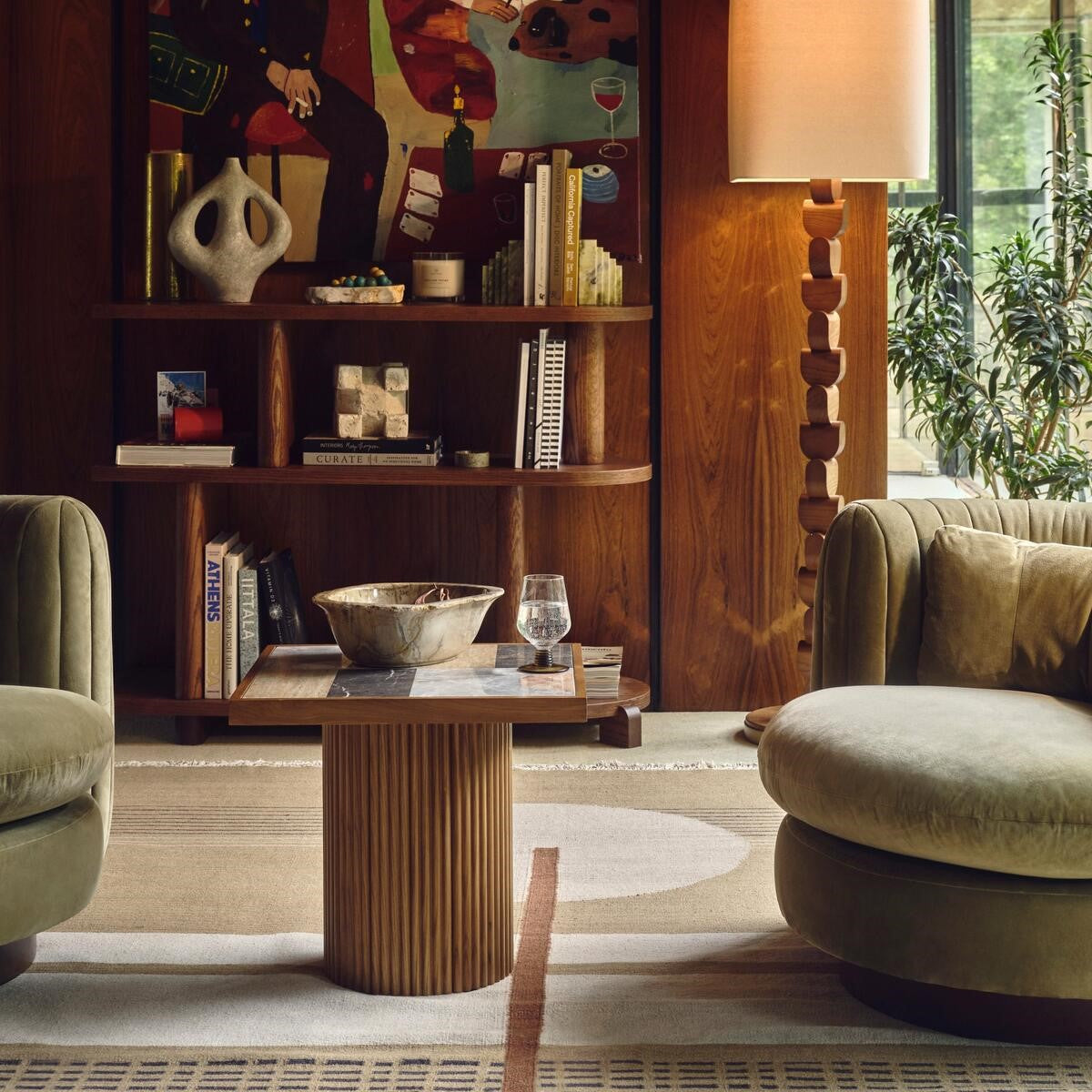 Castle Fluted SideTable