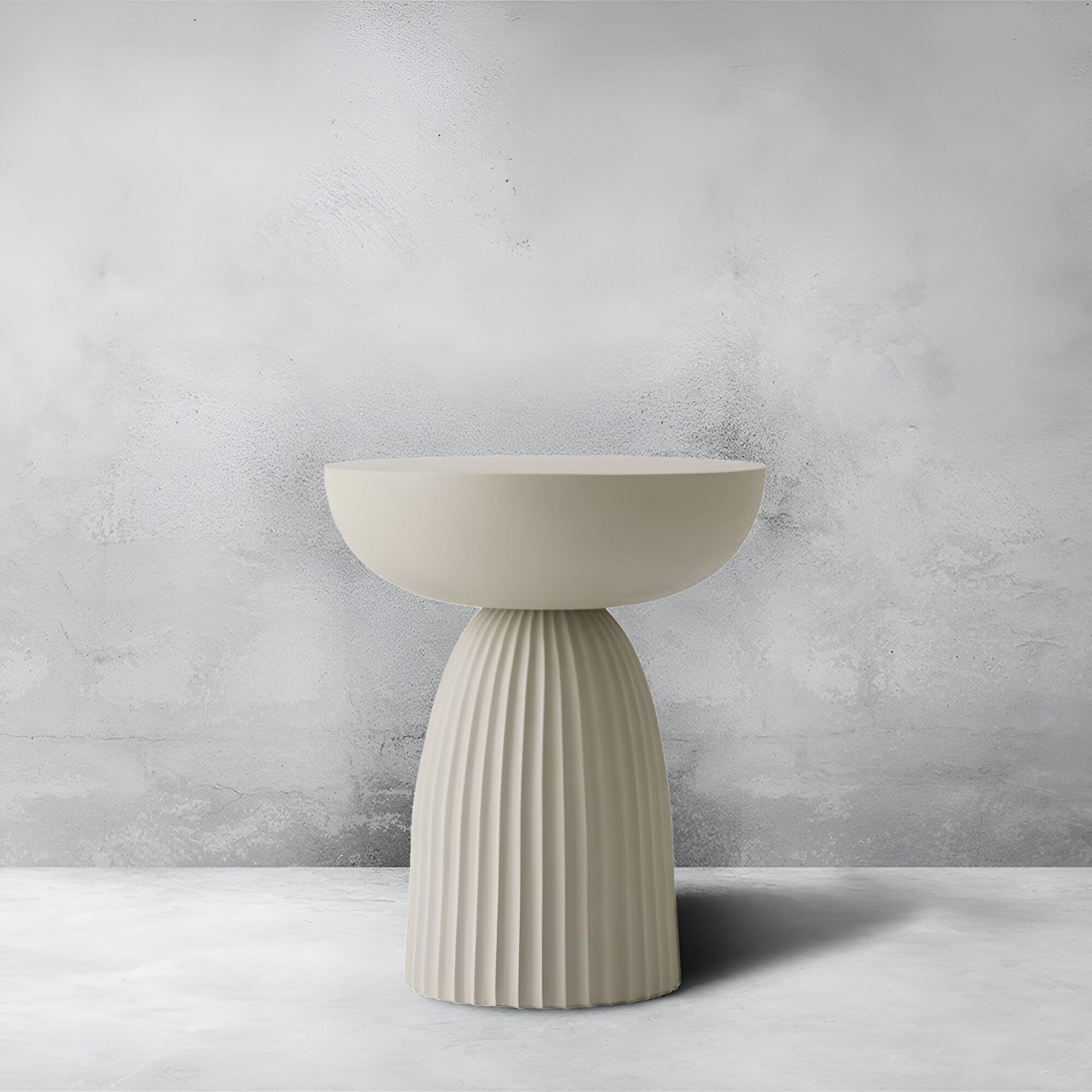 Raindrop Fluted SideTable