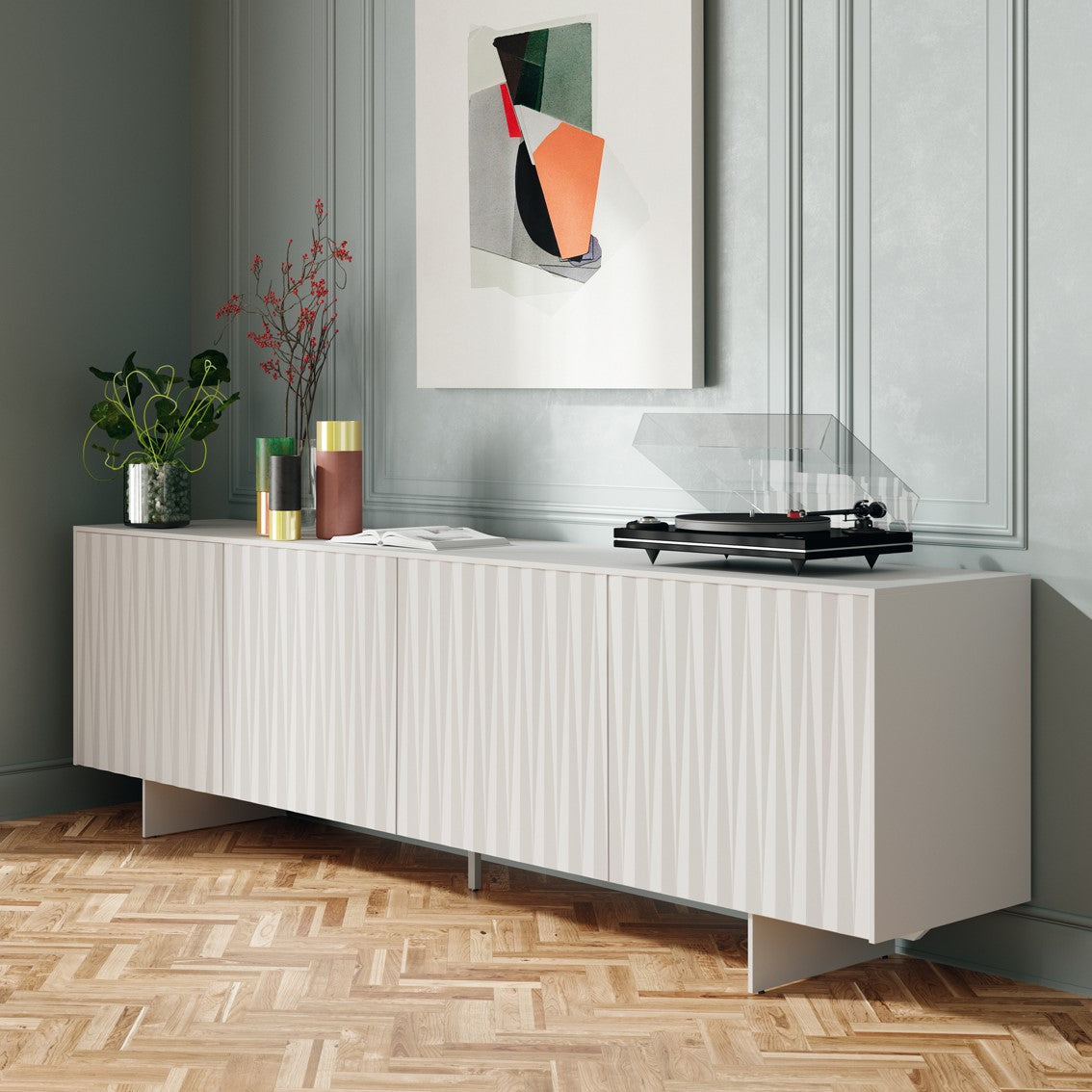 Belluci Fluted Sideboard