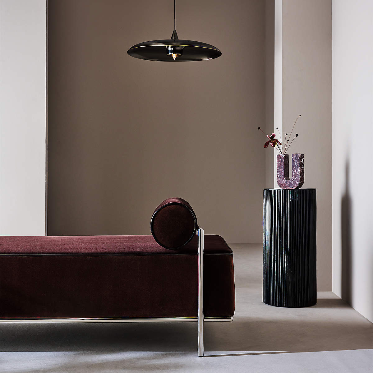 Madagascar Fluted SideTable