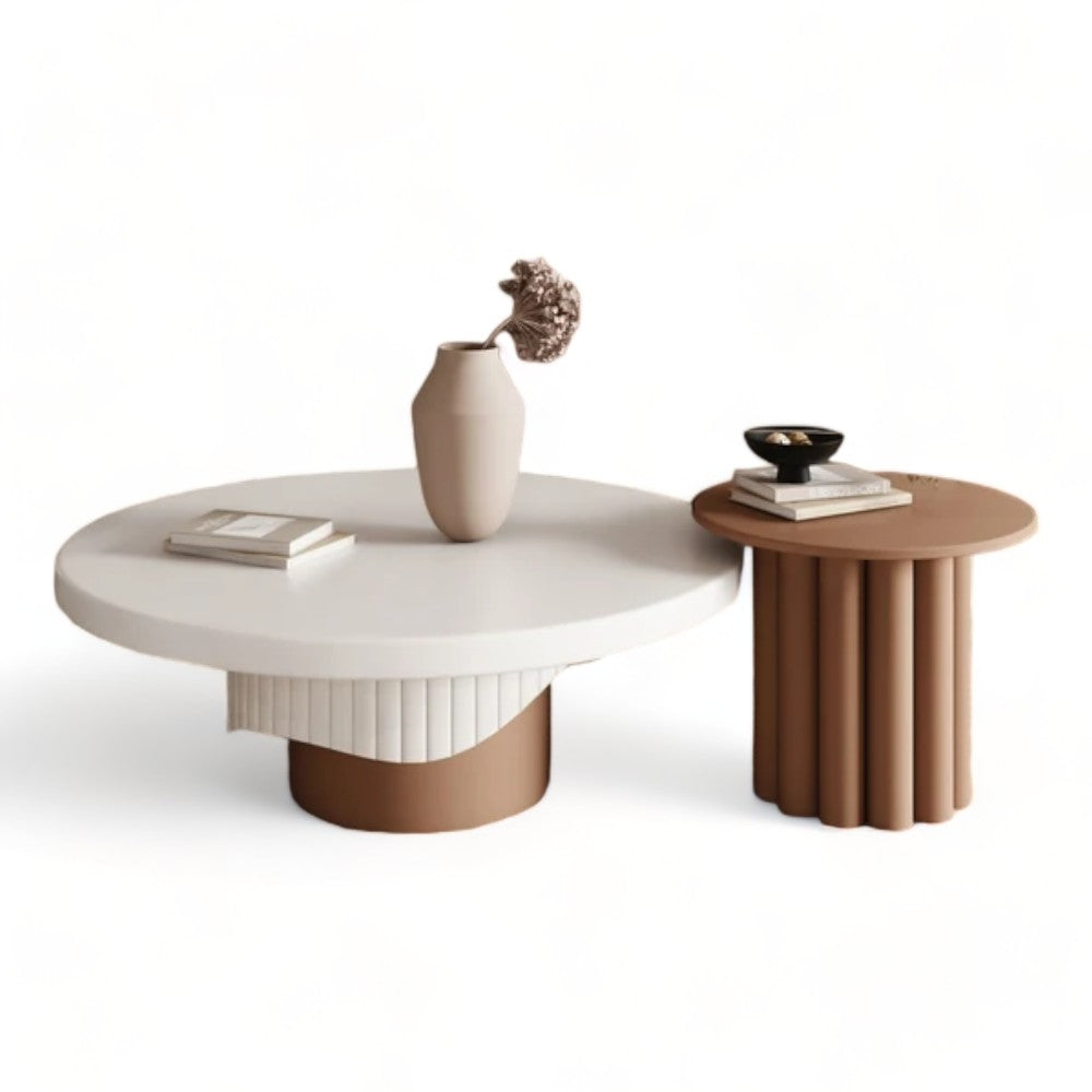 Latte Fluted Table