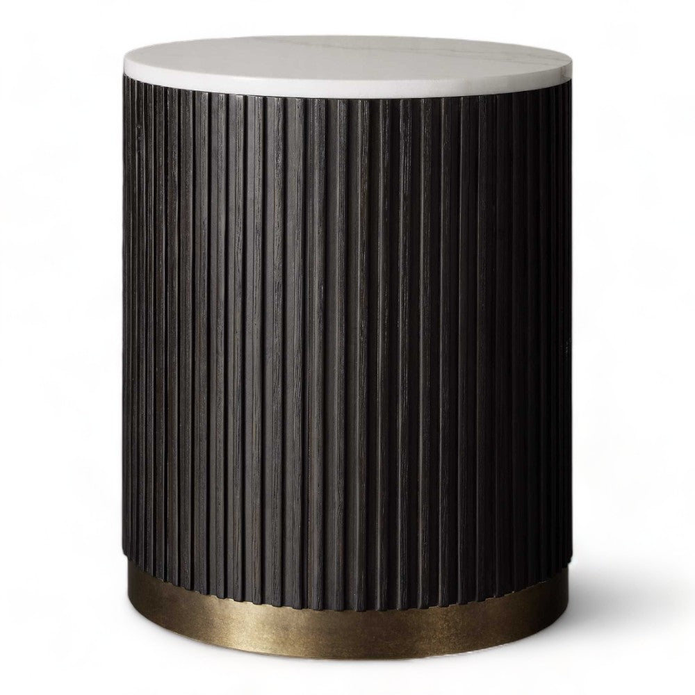 Rene Fluted Side Table