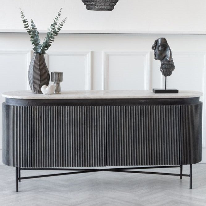 Miyamoto Charcoal Sideboard