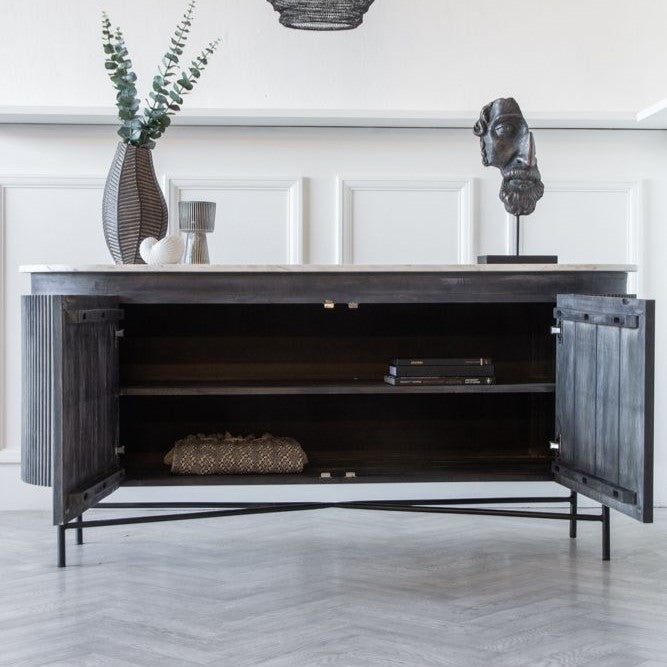 Miyamoto Charcoal Sideboard