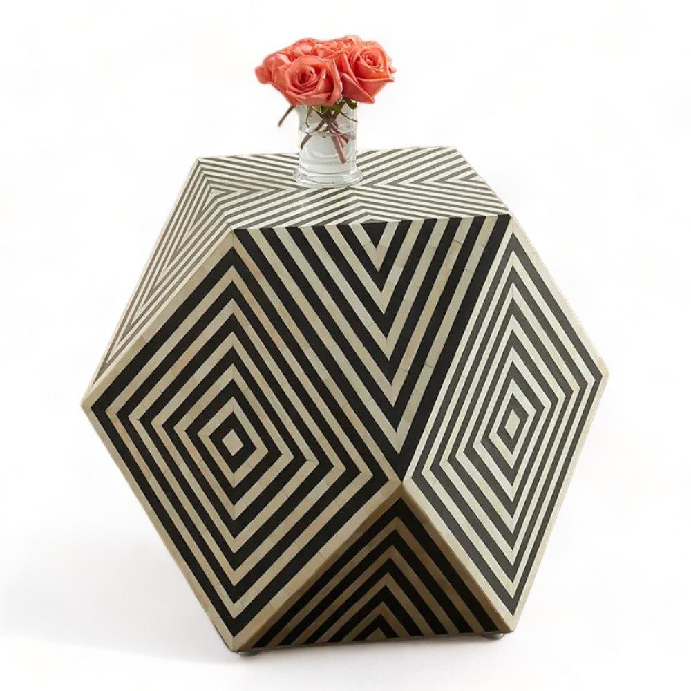 Trapeze Hexagonal Table