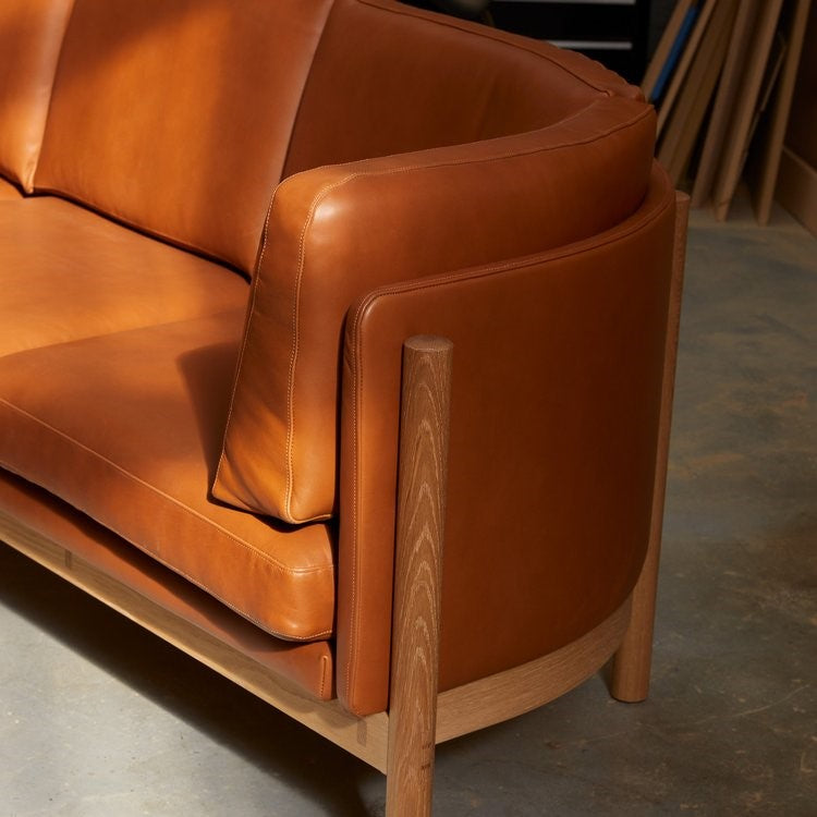 New Orleans Leather Sofa