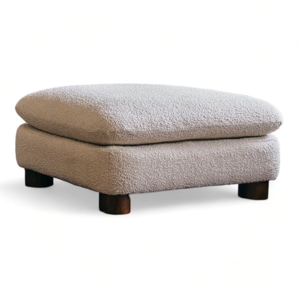 Rudolph Boucle Ottoman