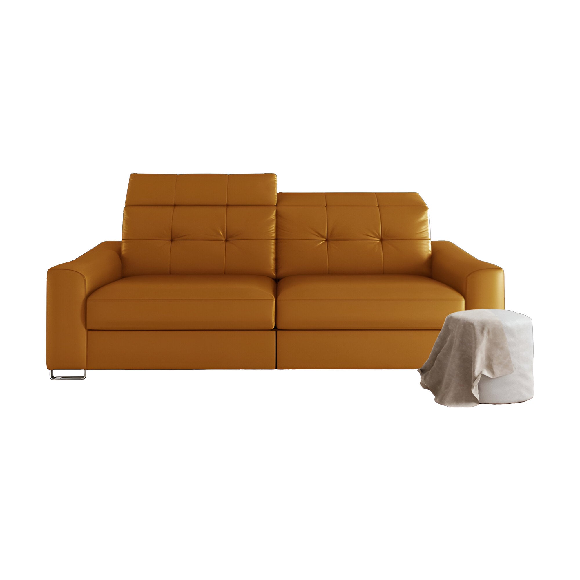 Benebau Leather Sofa