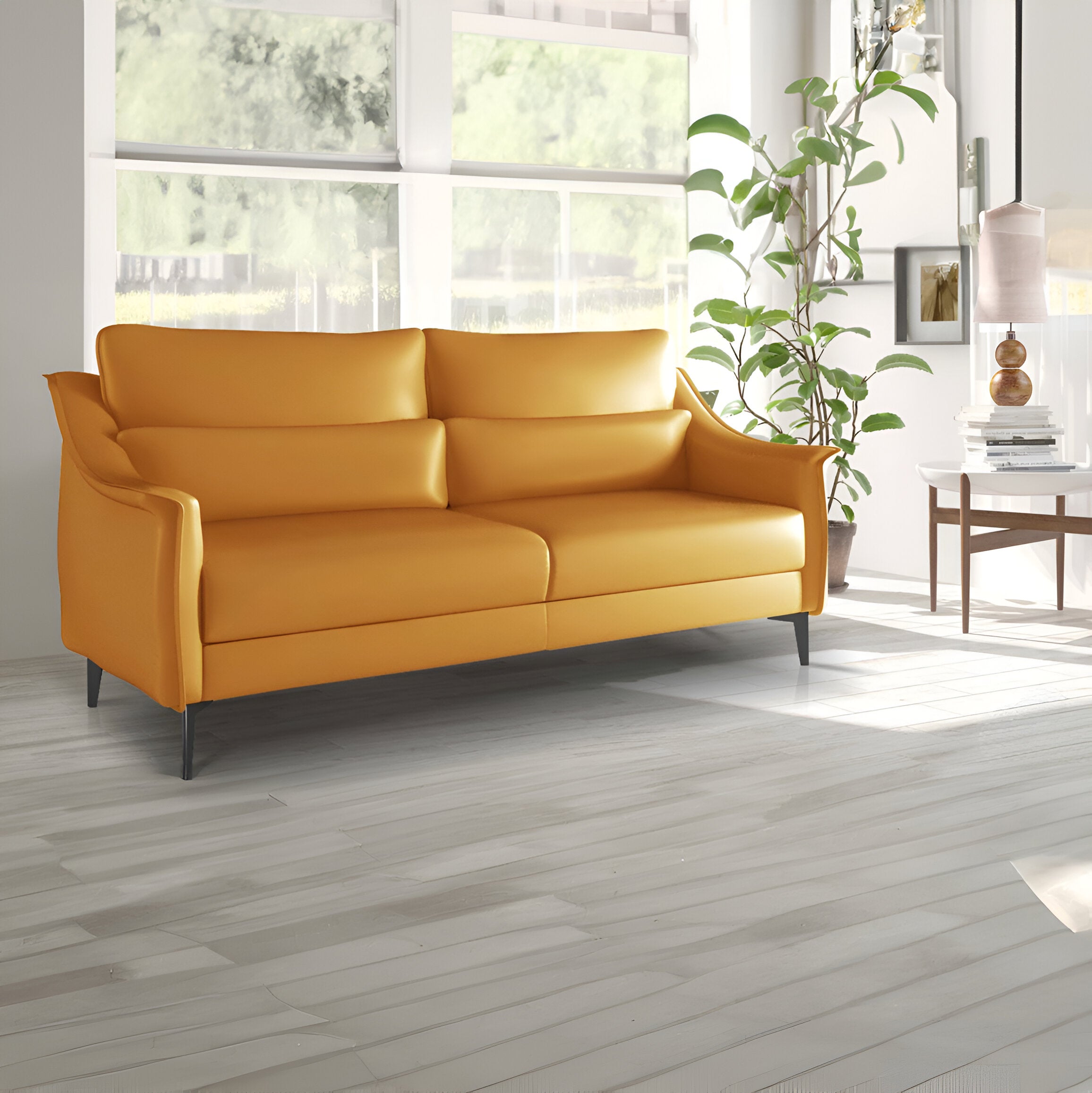 Mustrada Leather Sofa