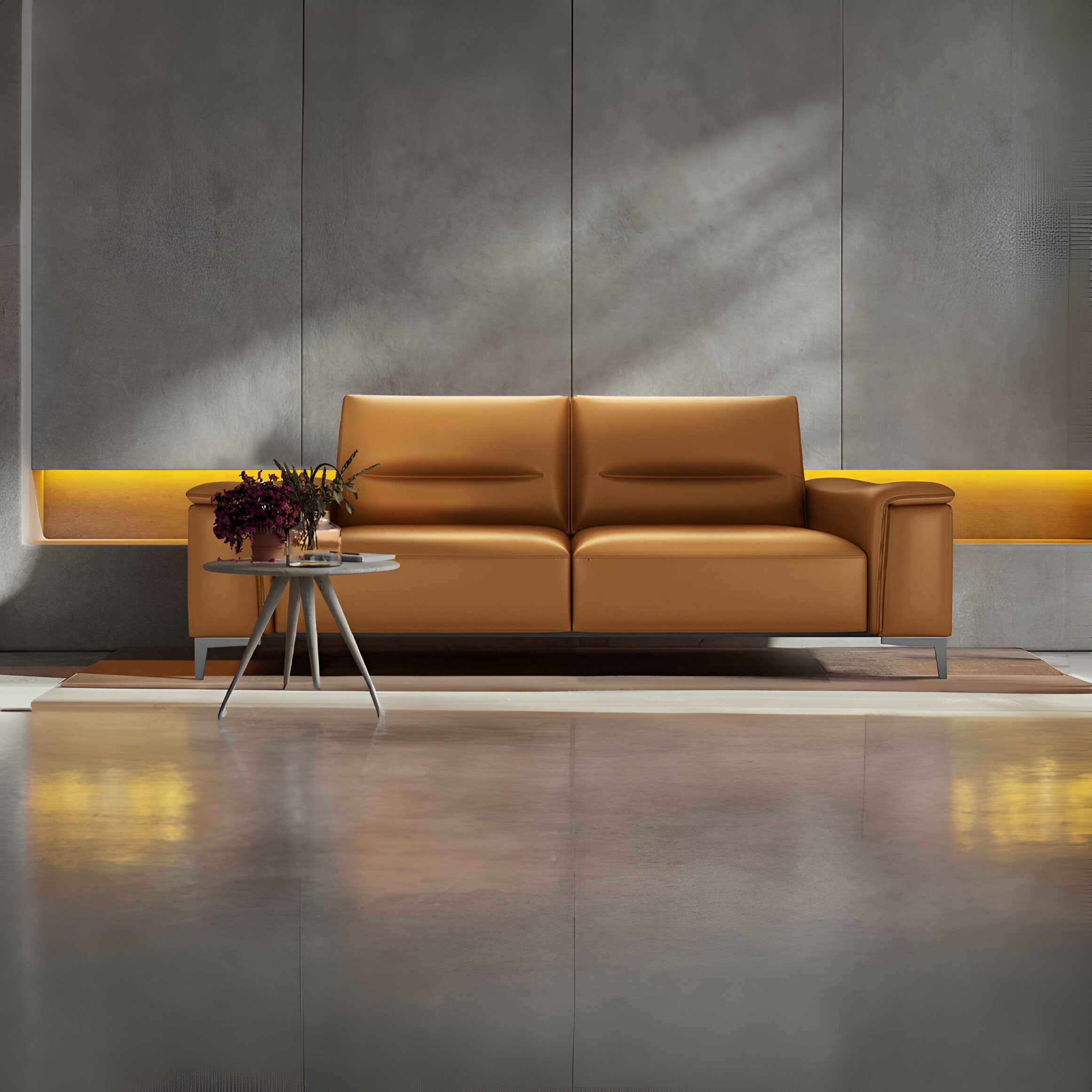 Mandera Leather Sofa