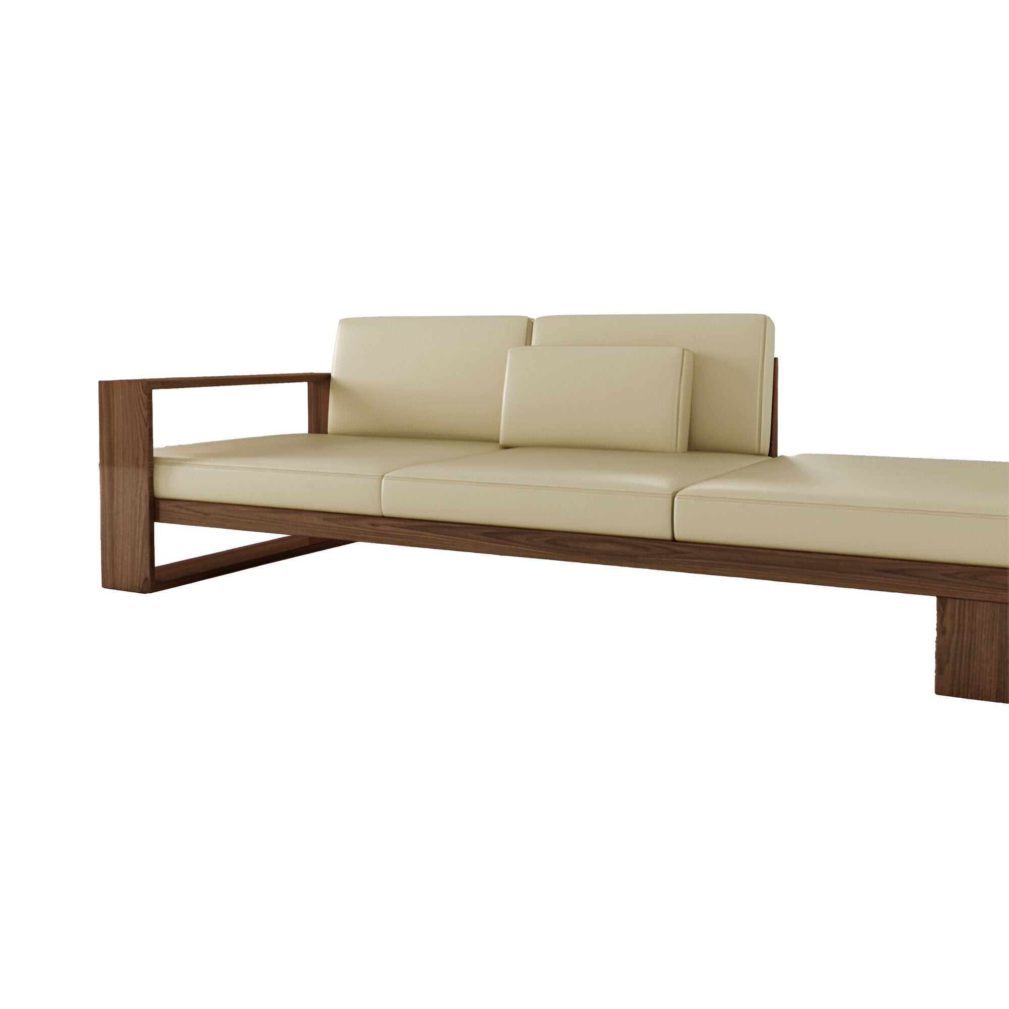 Detroite Leather Sofa