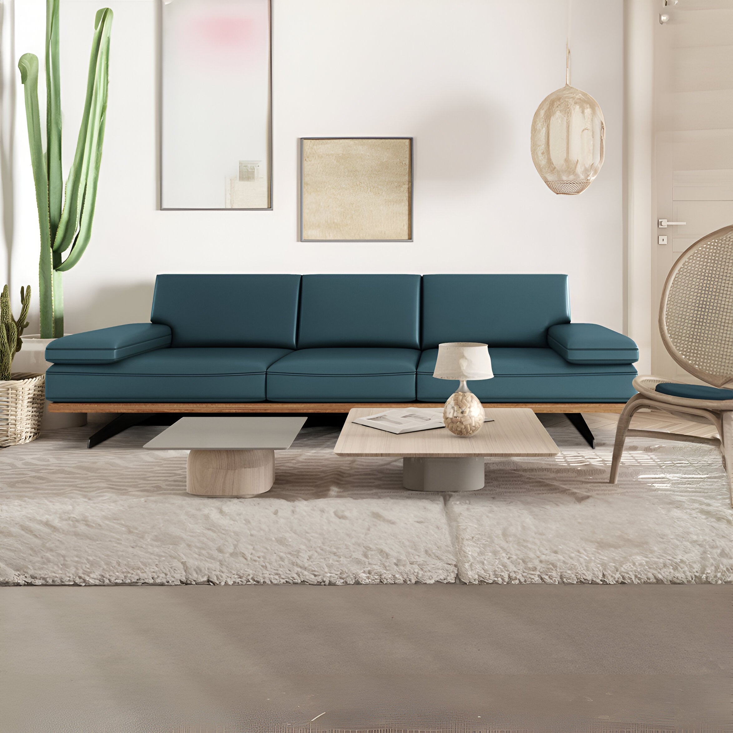 Hogwarts Leather Sofa