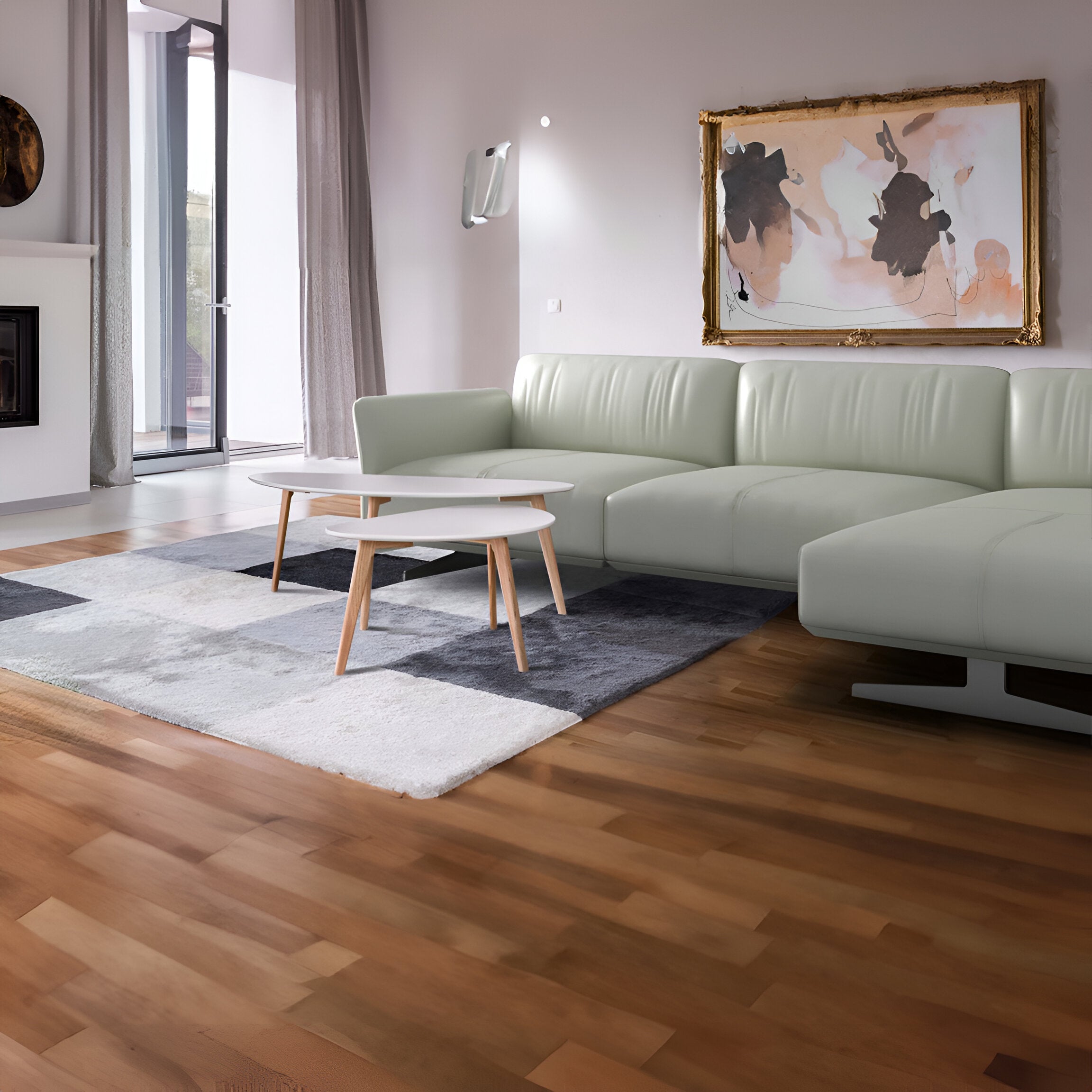 Columbus Leather Sofa