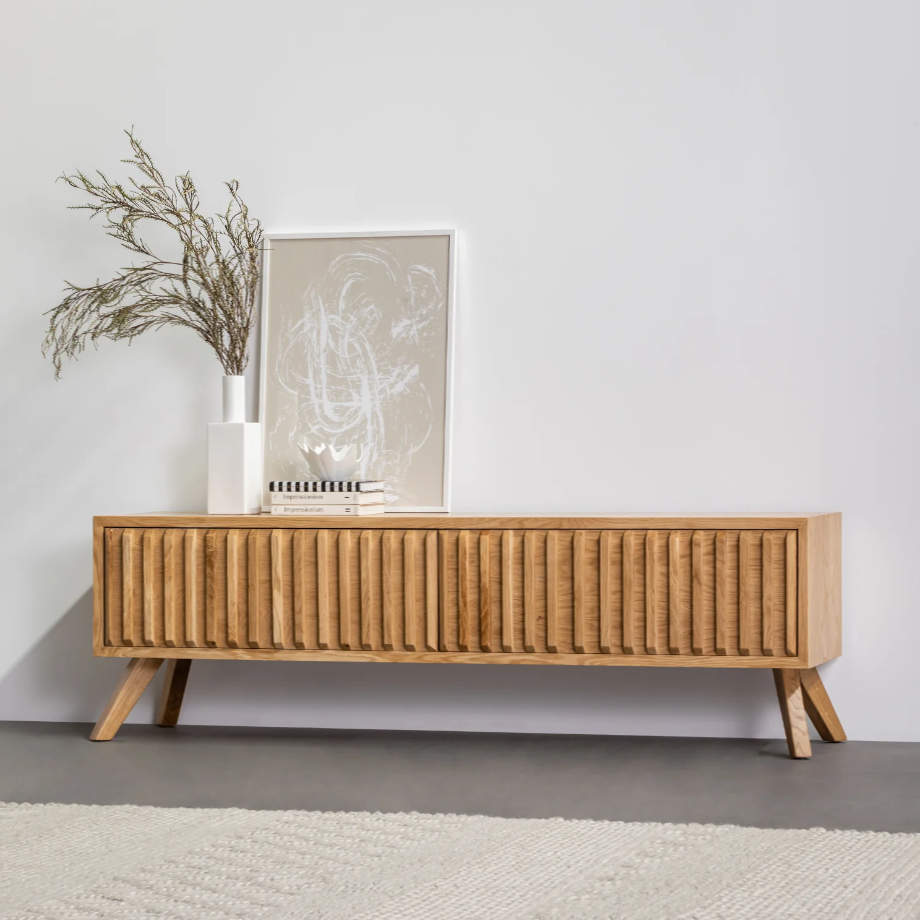 Clive Fluted Media console