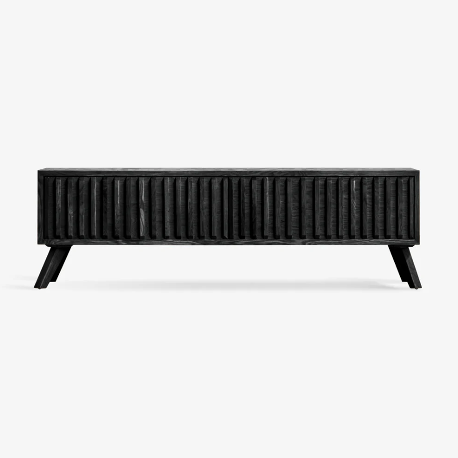 Clive Fluted Media console Zephh Lifestyle