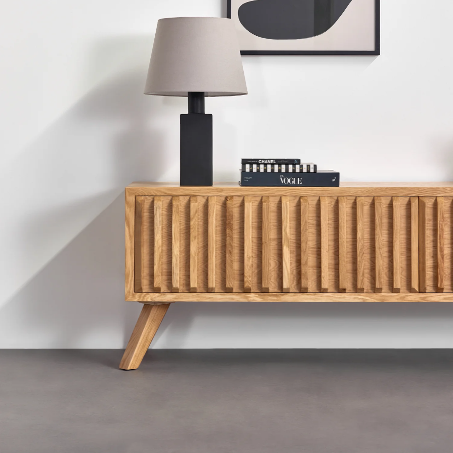 Clive Fluted Media console