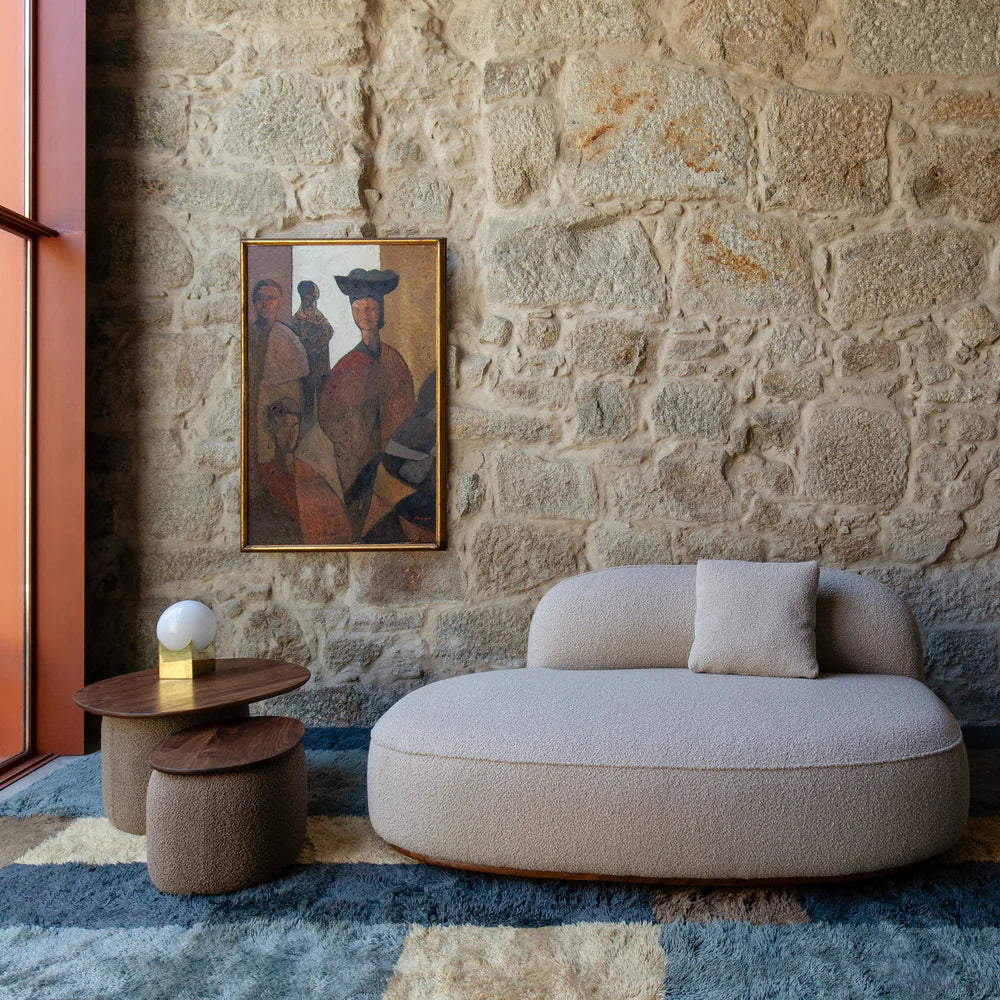 Mary Upholstered SideTable