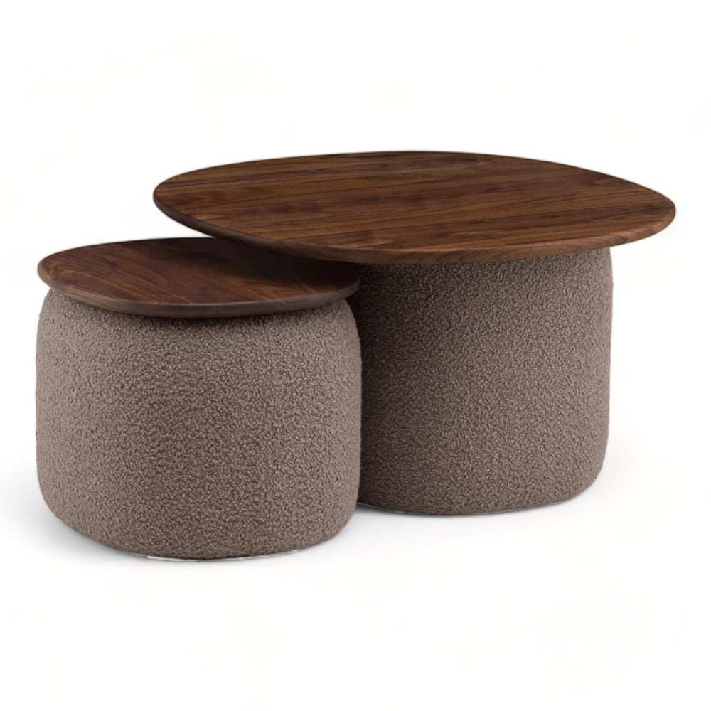 Mary Upholstered SideTable